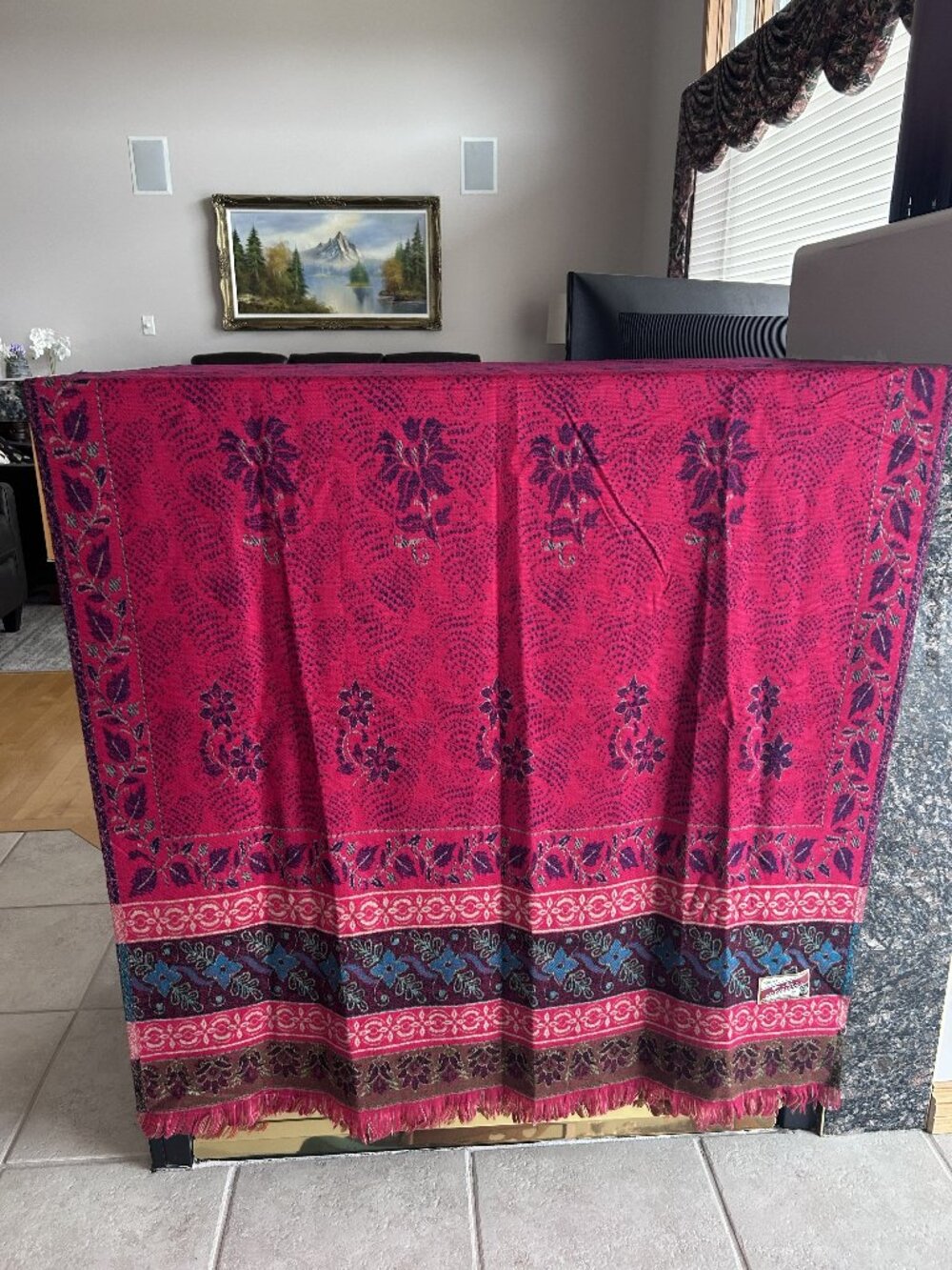 New 100% wool shawl/scarf